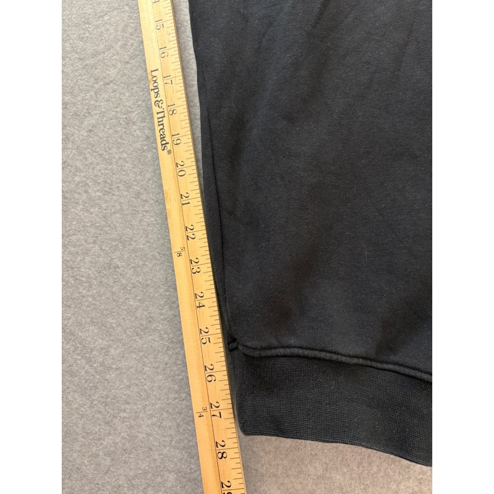 Nike Air Hoodie XXL & Jordan Flight Sweatpants 3XL Black Gold Mens Tracksuit - Picture 9 of 12